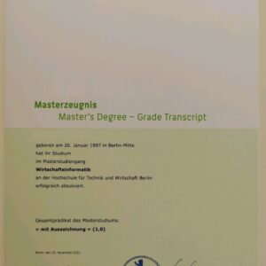 Berlin Hochschule für Angewandte Wissenschaften online kaufen