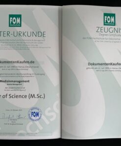 FOM-Zertifikat online kaufen