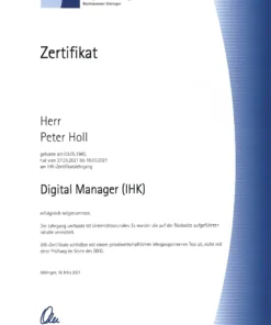 Kaufen Sie den Digitalisierungs- und IT-Spezialisten (IHK) online