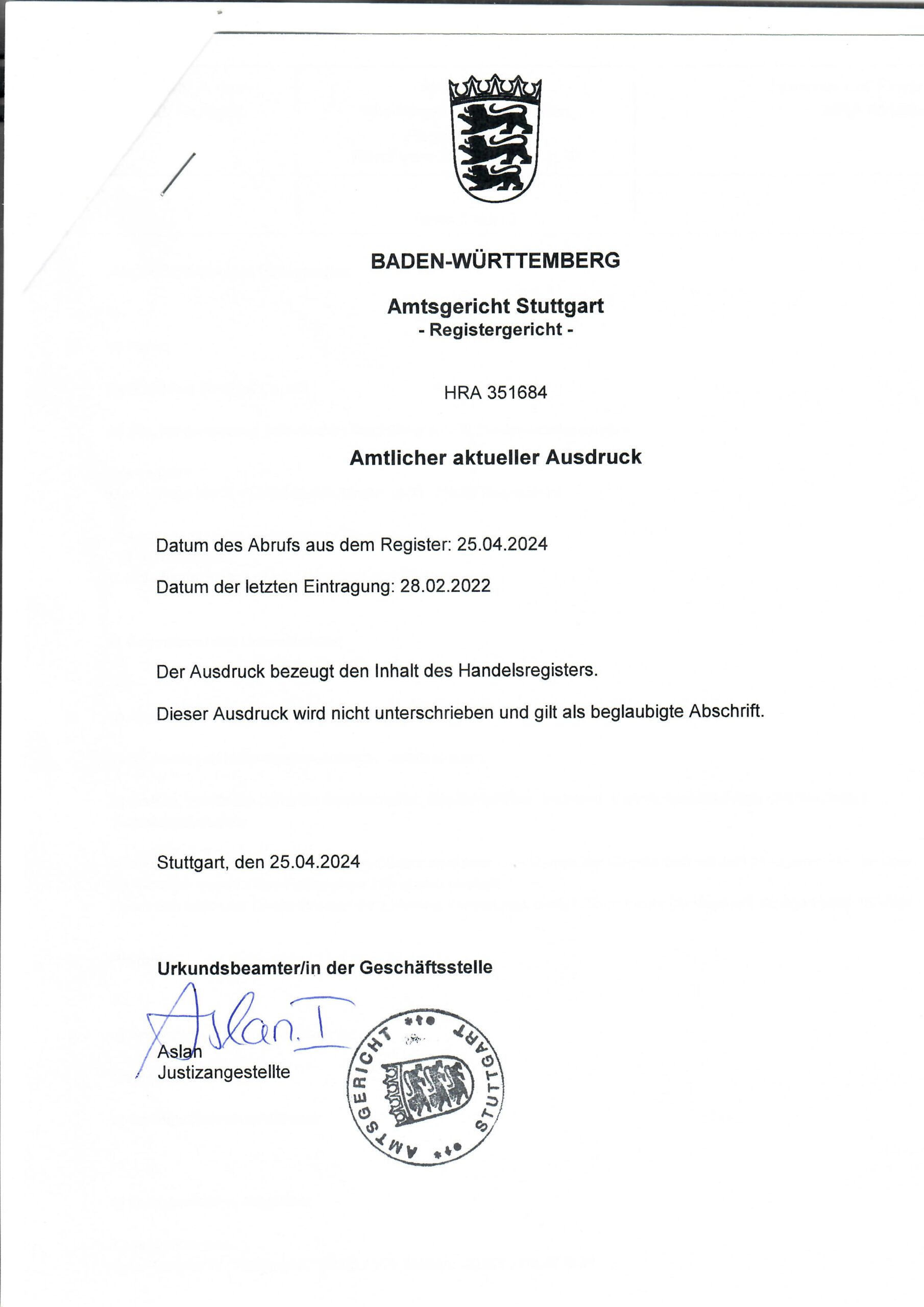 Kaufen Sie Grundbuchauszüge und Eigentumsnachweise online